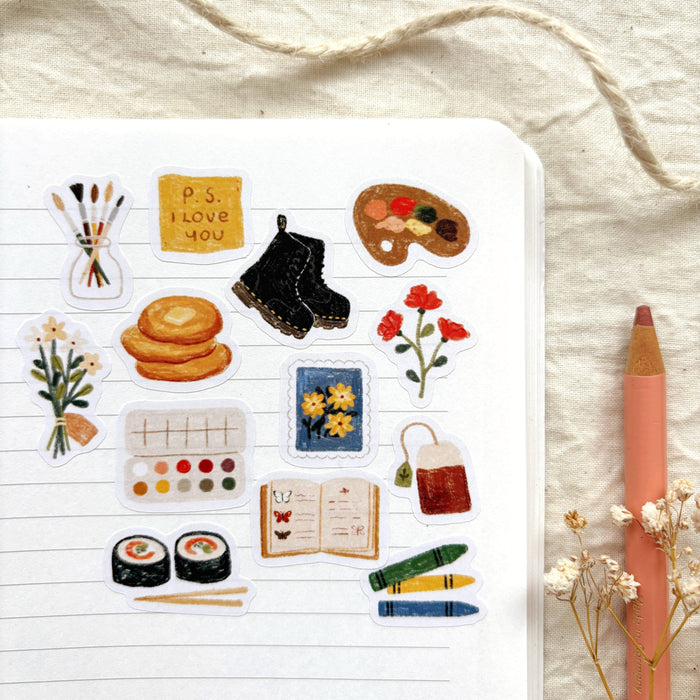 Bits And Pieces - Sticker Sheet