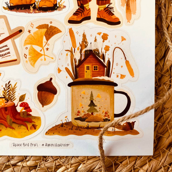 Autumn Spirit Sticker Sheet