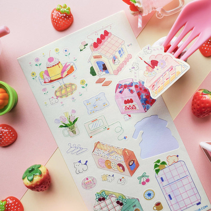 Pastel Pastry Dreams Sticker Sheet