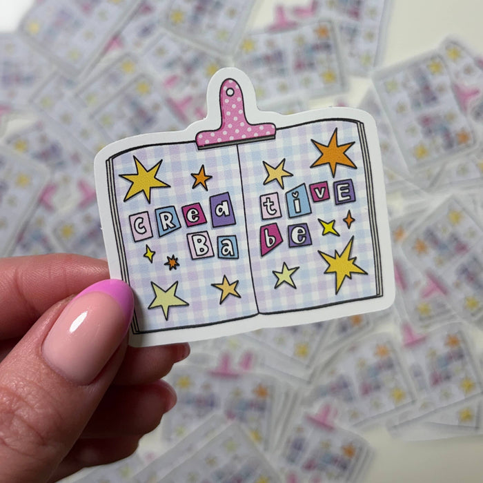 Creative Die Cut Sticker