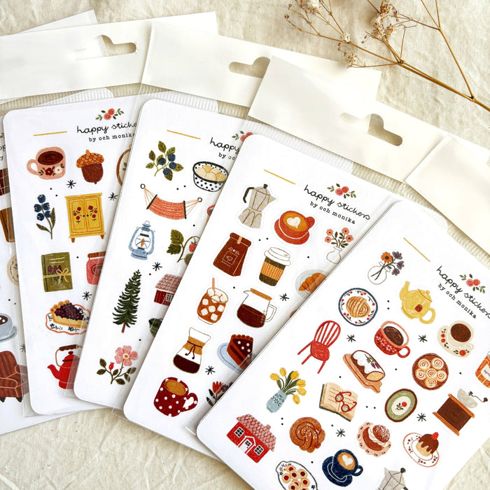 Cozy Journaling - Sticker Sheet