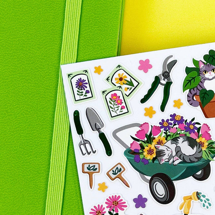 Paw-sitive Planting Stickers