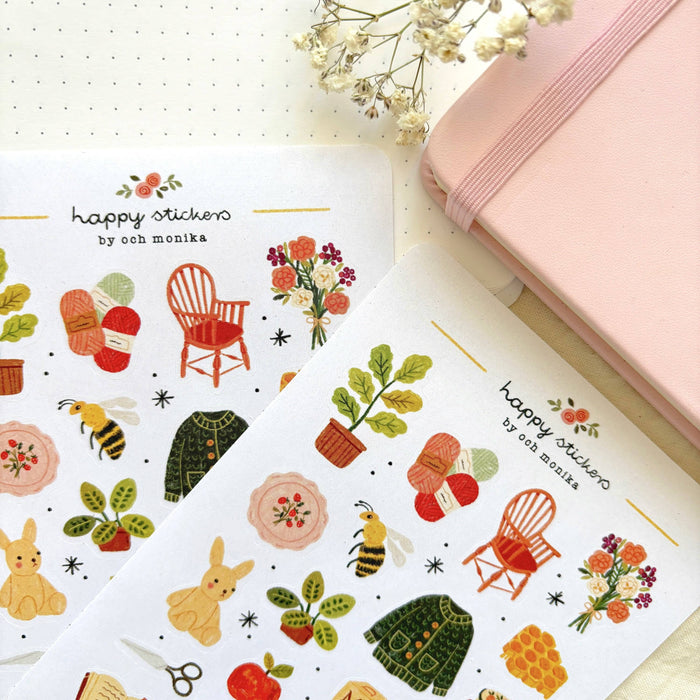 Sweet Afternoon - Sticker Sheet