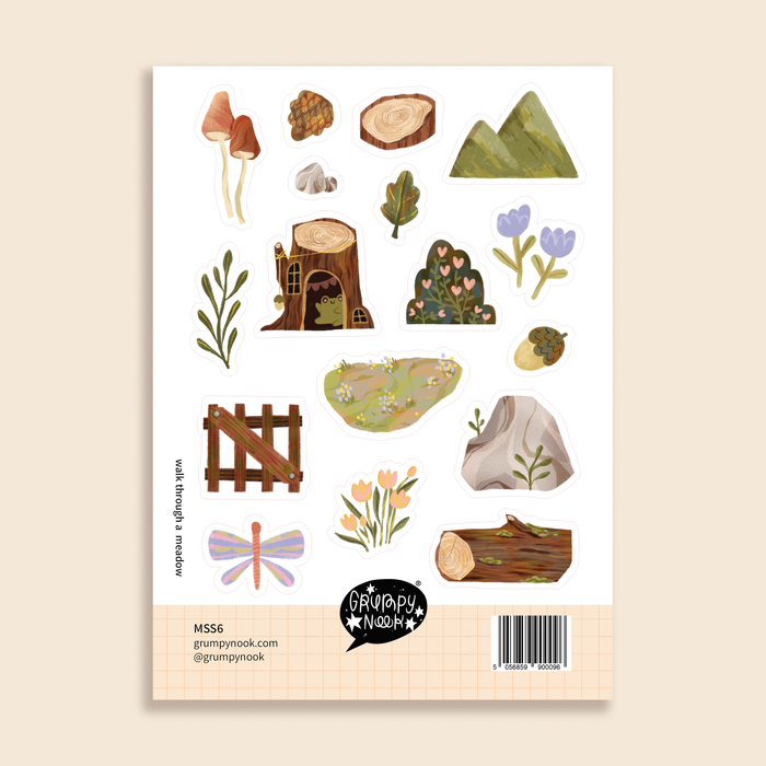 Meadows Sticker Sheet