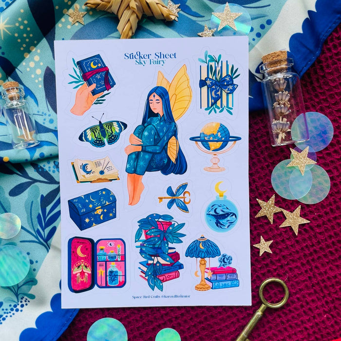Sky Fairy Sticker Sheet