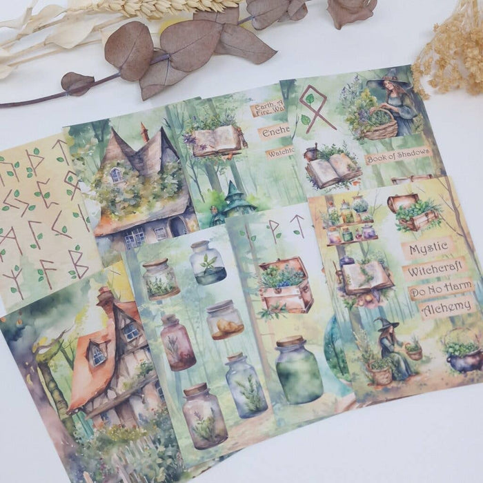Earth Witches A7 (Mini) Scrapbook Paper Pack