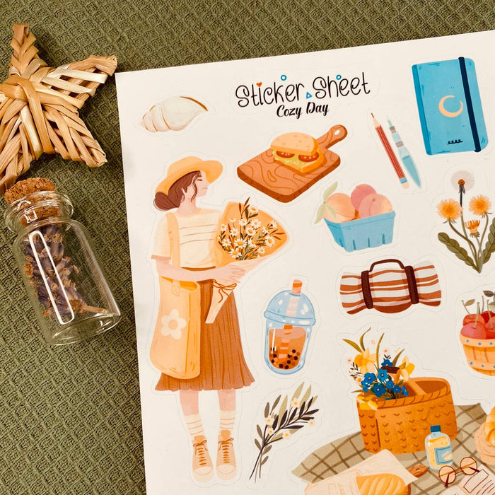 Cozy Day Sticker Sheet