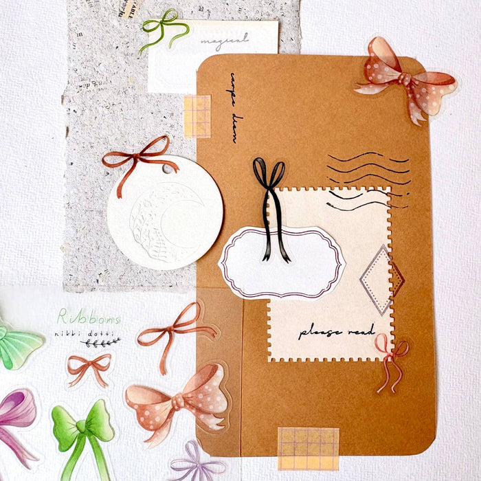 Sticker Sheet - Ribbons