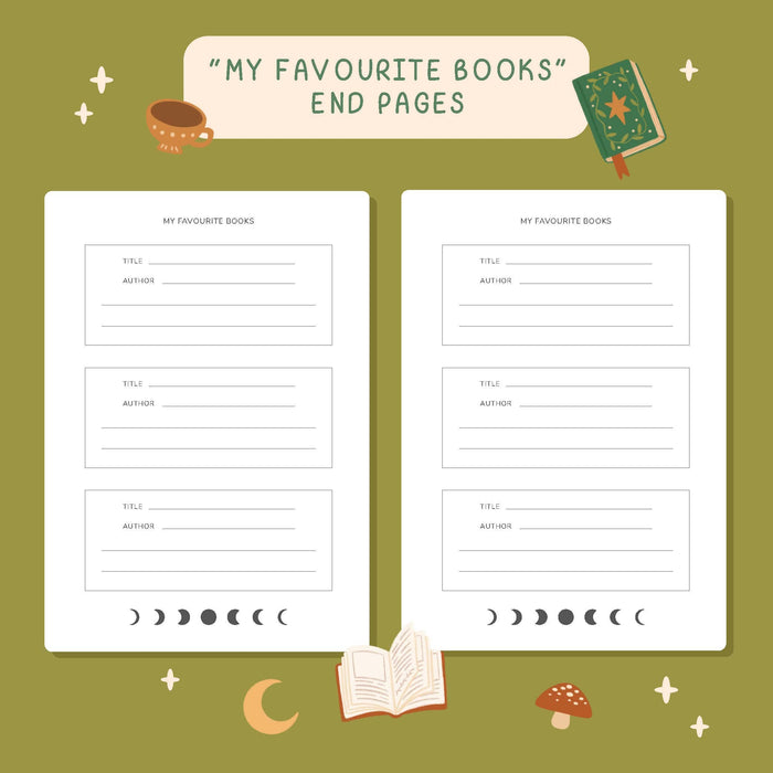 Fantasy Forest Reading Journal