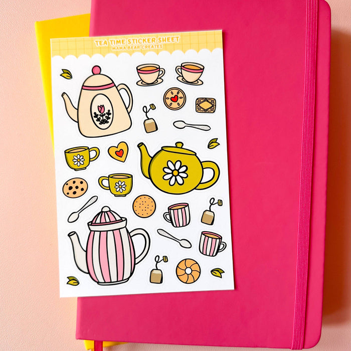 Tea Time Sticker Sheet