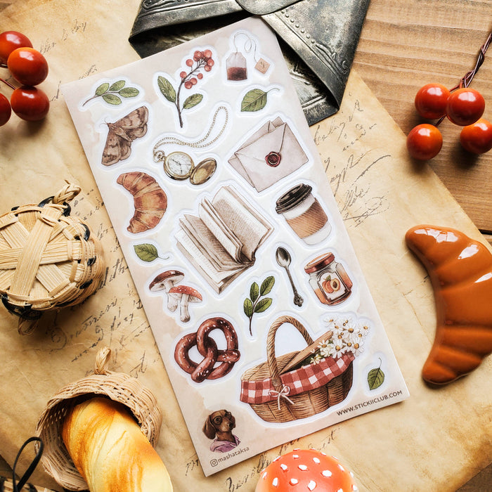 Autumn Picnic Sticker Sheet