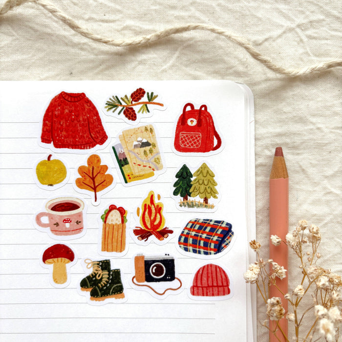 Hiking - Sticker Sheet