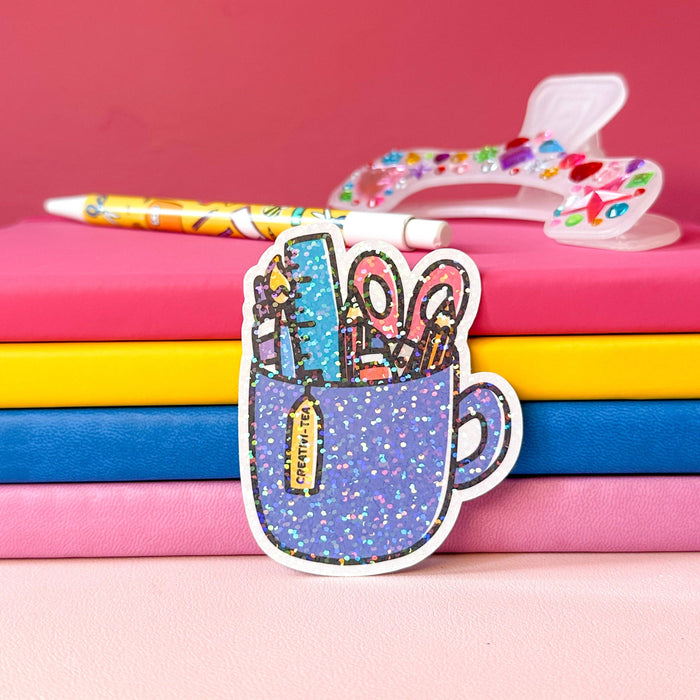 Creativi-tea Vinyl Die Cut Sticker