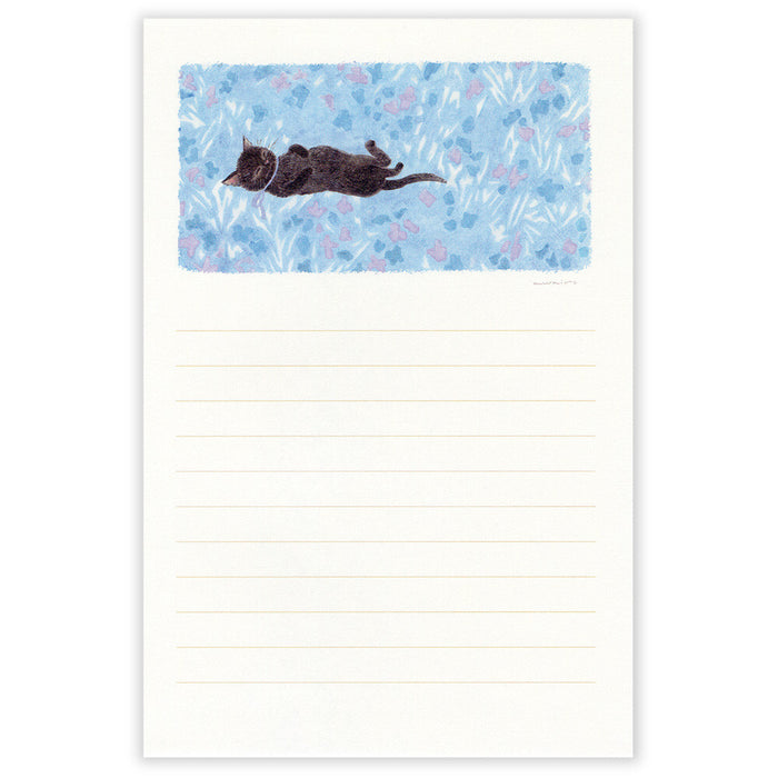 Letter Writing Pad - Late-Night Cat