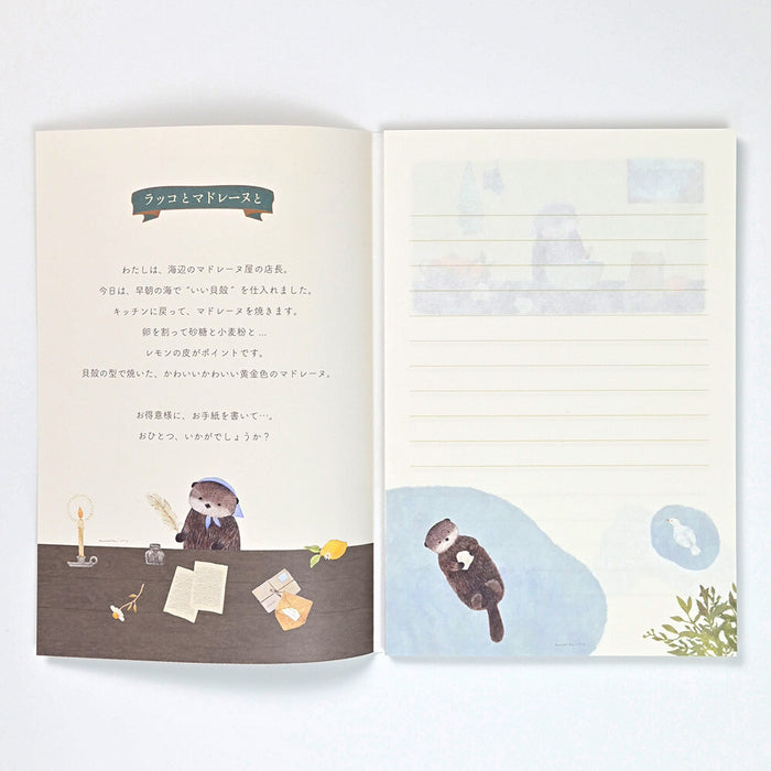 Letter Writing Pad - Otter & Madeleines