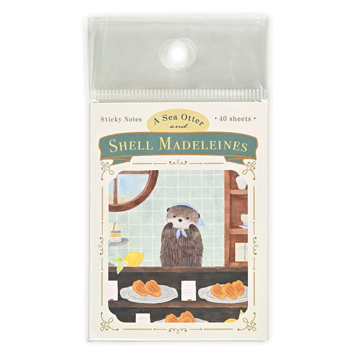 Sticky Note Set - Otter & Madeleines