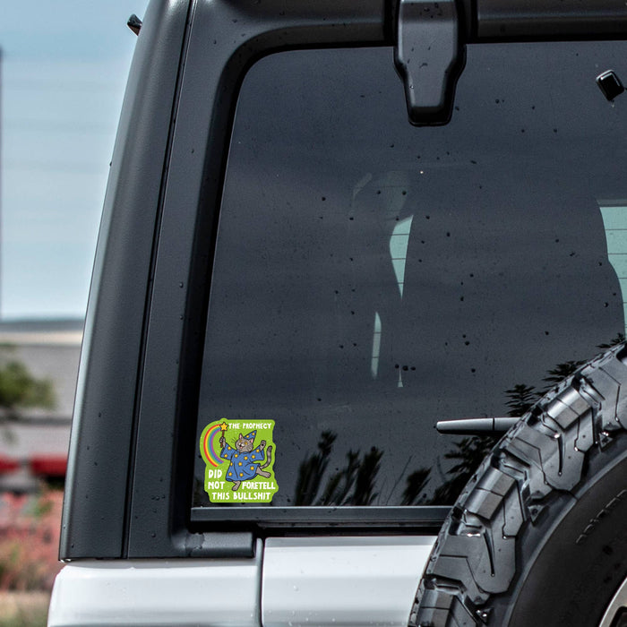 Prophecy Cat Vinyl Sticker