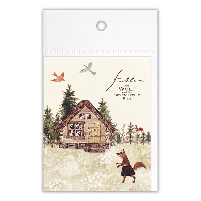 LAST STOCK! Fable Series Sticky Notes - The Wolf and the Seven Little Kids