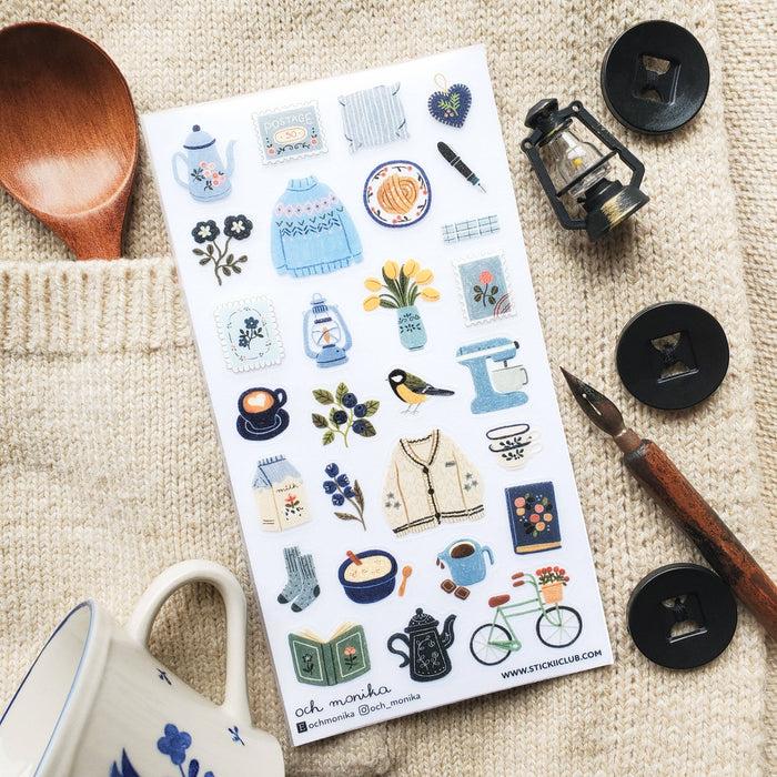 Sweater Weather Joy Sticker Sheet