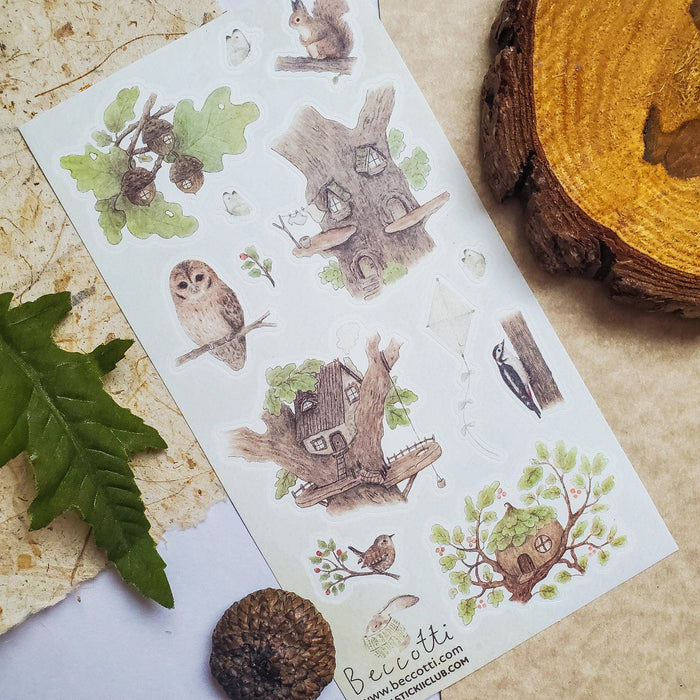 Tree Houses Sticker Sheets