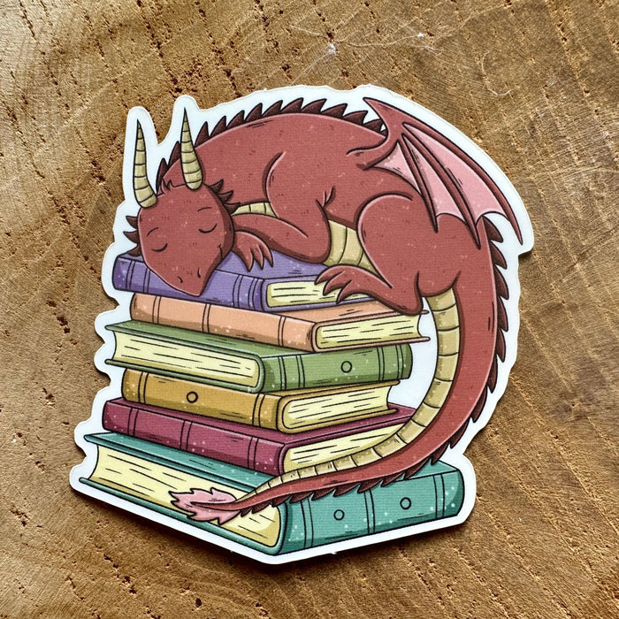 Sleeping Dragon Vinyl Sticker