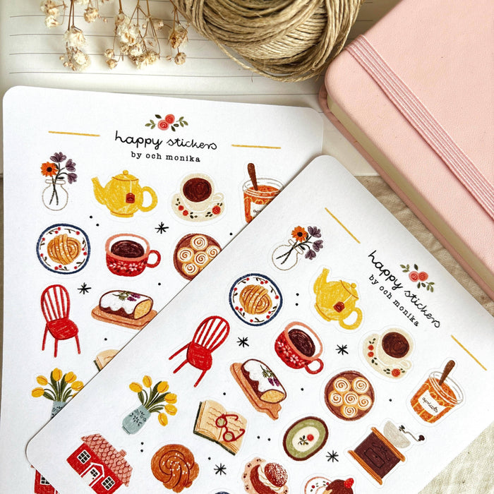 Fika - Sticker Sheet