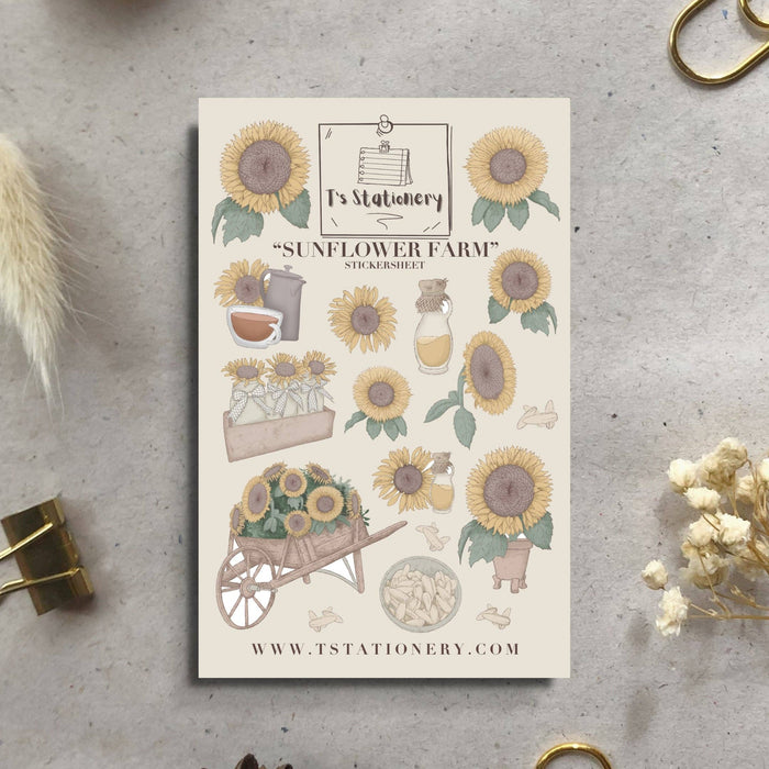 Sunflower Farm Sticker Sheet