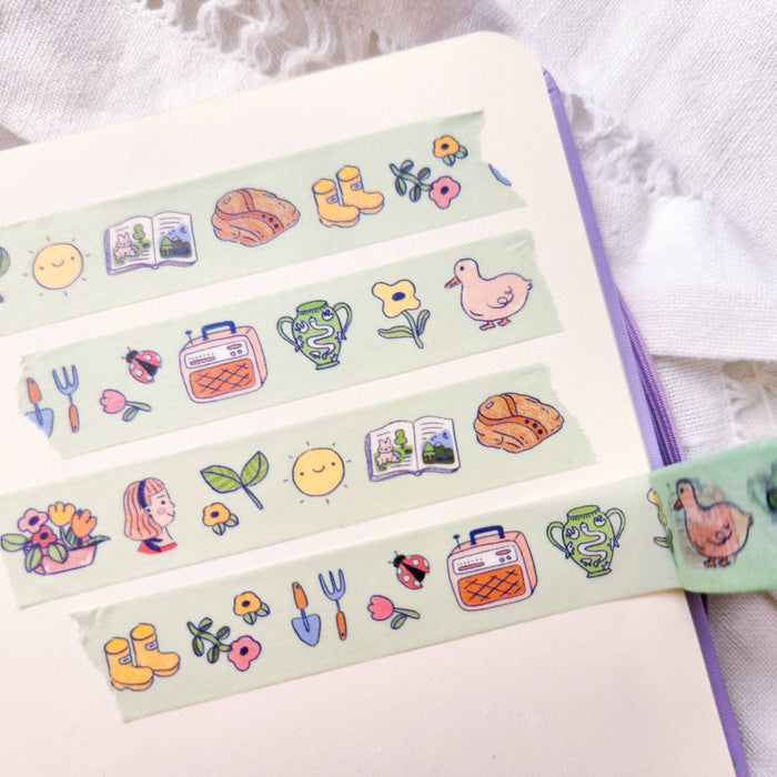 Gardening Washi Tape