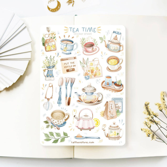 Sticker Sheet - Tea Time