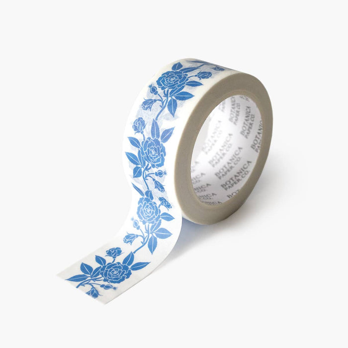 Blue Roses Washi Tape