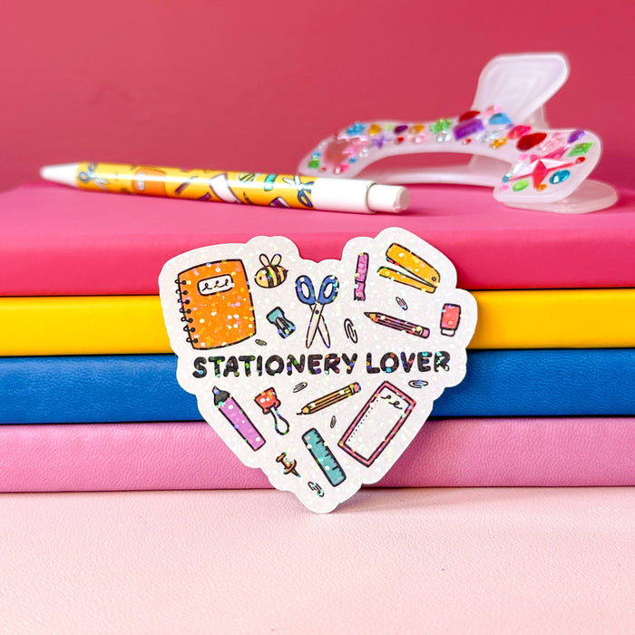 Stationery Lover Vinyl Die Cut Sticker