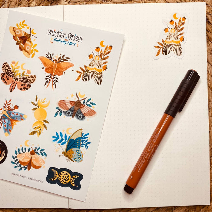 Butterfly Effect Sticker Sheet