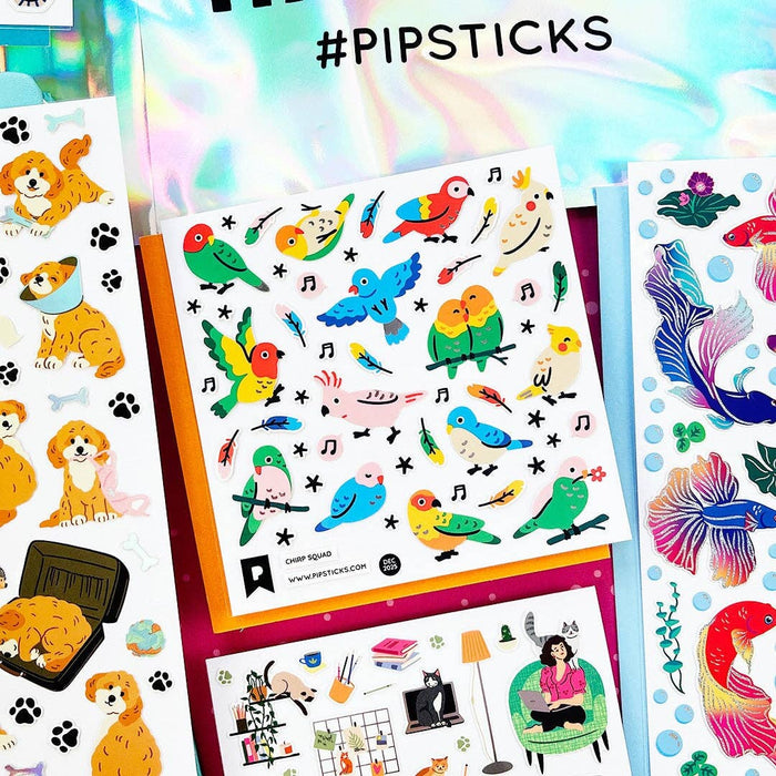 Chirp Squad Stickers