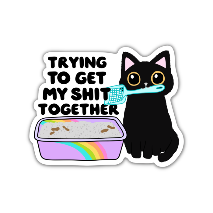 Get My Shit Together Vinyl Sticker