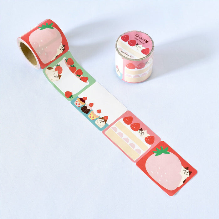 Writable Sticky Note Roll - Strawberry