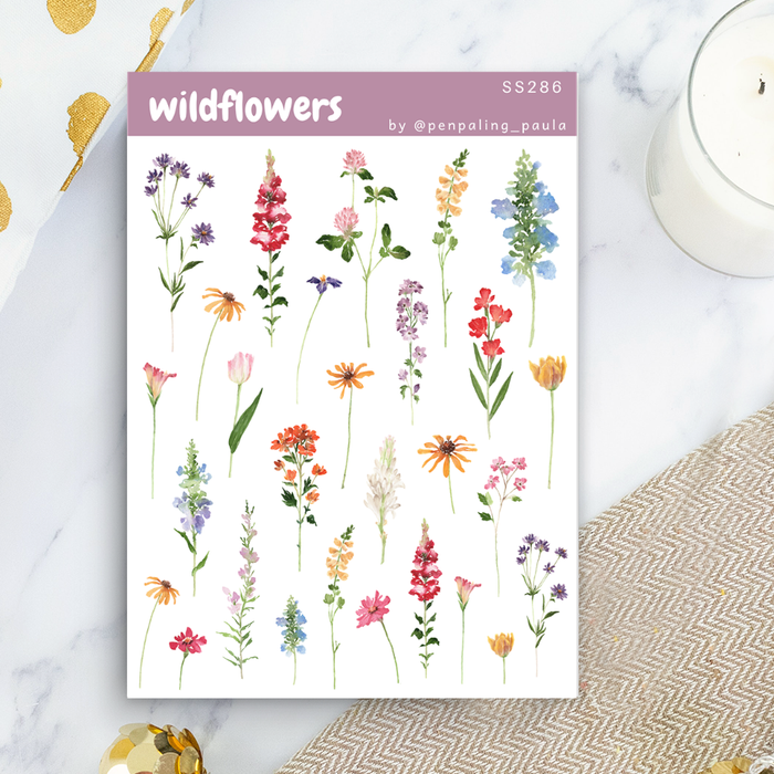 Wildflowers - Sticker Sheet