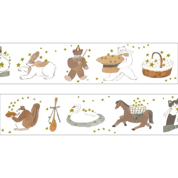 Shoichiro Tobimatsu x Papier Platz Washi Tape - Stardust