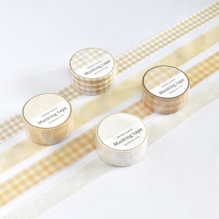Nostalgic Washi Tape - 4 Patterns