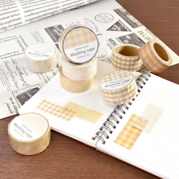 Nostalgic Washi Tape - 4 Patterns