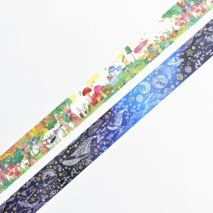 SHIBAO x Papier Platz Washi Tape - Starry Town