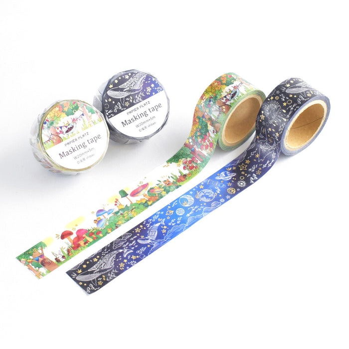 SHIBAO x Papier Platz Washi Tape - Starry Town