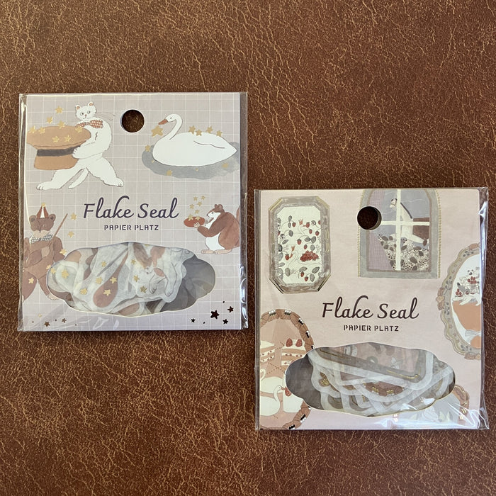 Shoichiro Tobimatsu x Papier Platz Gold Foil Flake Stickers - Stardust