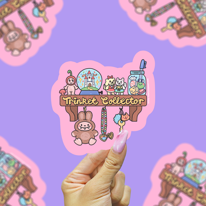 Trinket Collector Vinyl Sticker