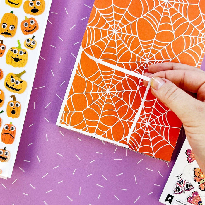 Halloween Sticker Paper Scrap Pad
