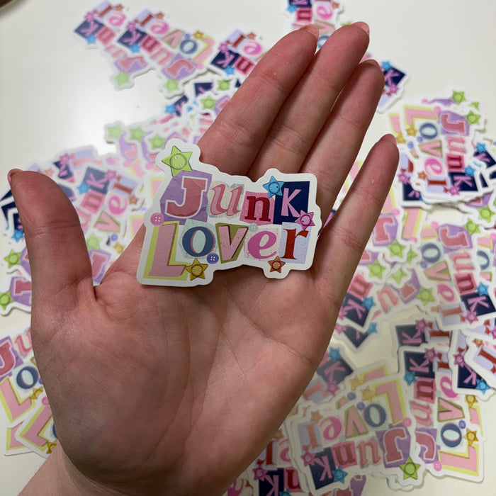 Junk Lover Die Cut Sticker