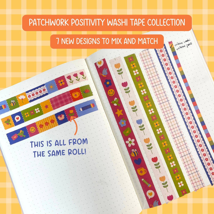 Matcha Daisy Washi Tape