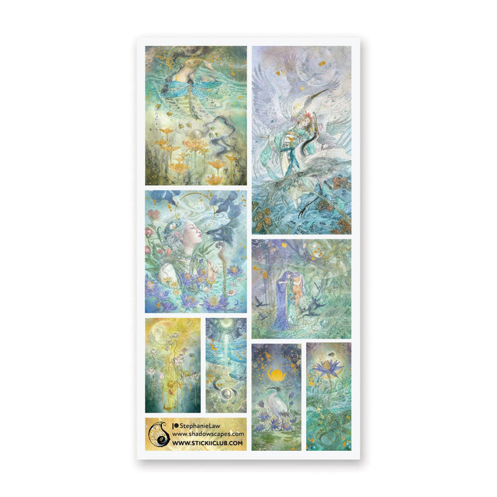 Mystical Nature Dreams Sticker Sheet