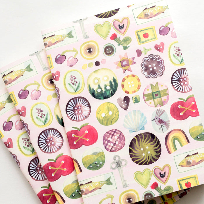 A5 Lined Notebook — Trinkets