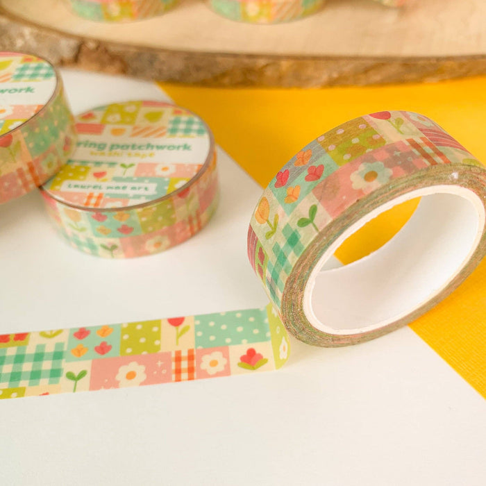 Spring Patchwork - Washi Tape