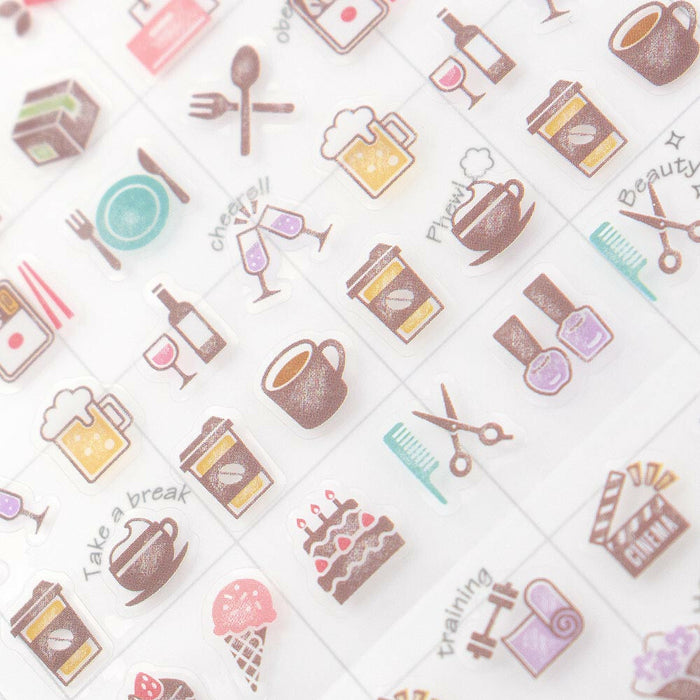 Notebook Clear Deco Stickers - Lifestyle